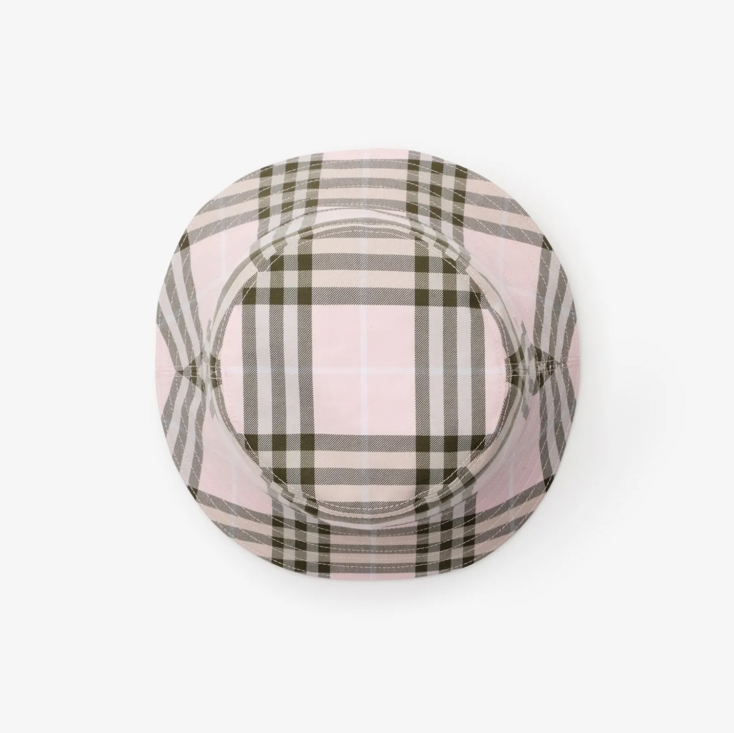 Check Cotton Bucket Hat