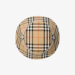 Check Cotton Bucket Hat