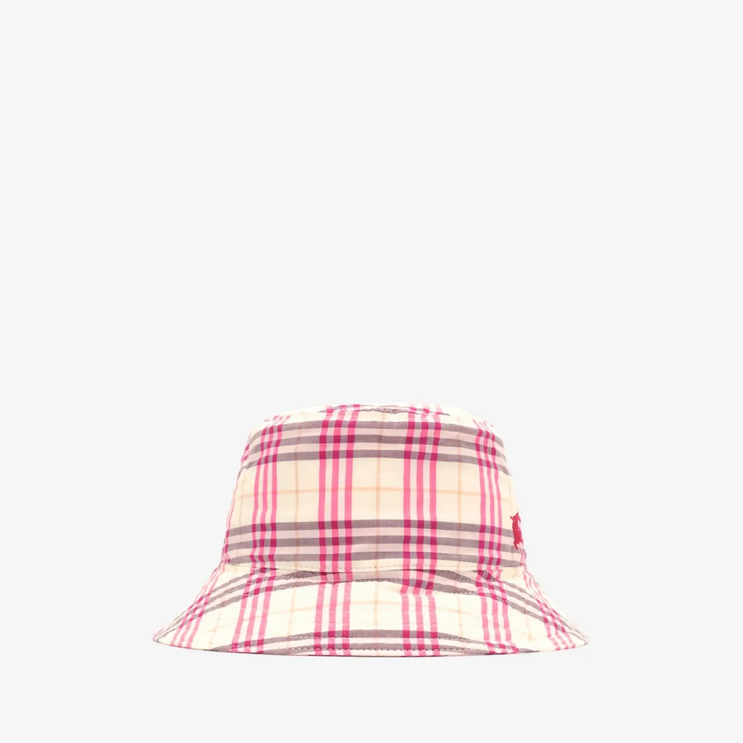 Check Cotton Bucket Hat