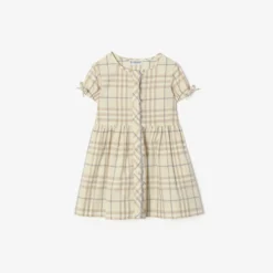 Check Cotton Dress