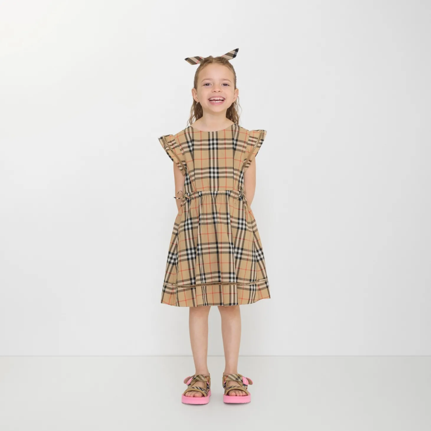 Check Cotton Dress