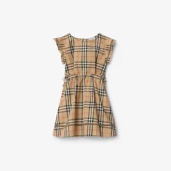 Check Cotton Dress