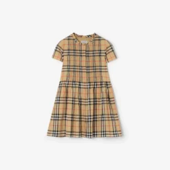 Check Cotton Dress