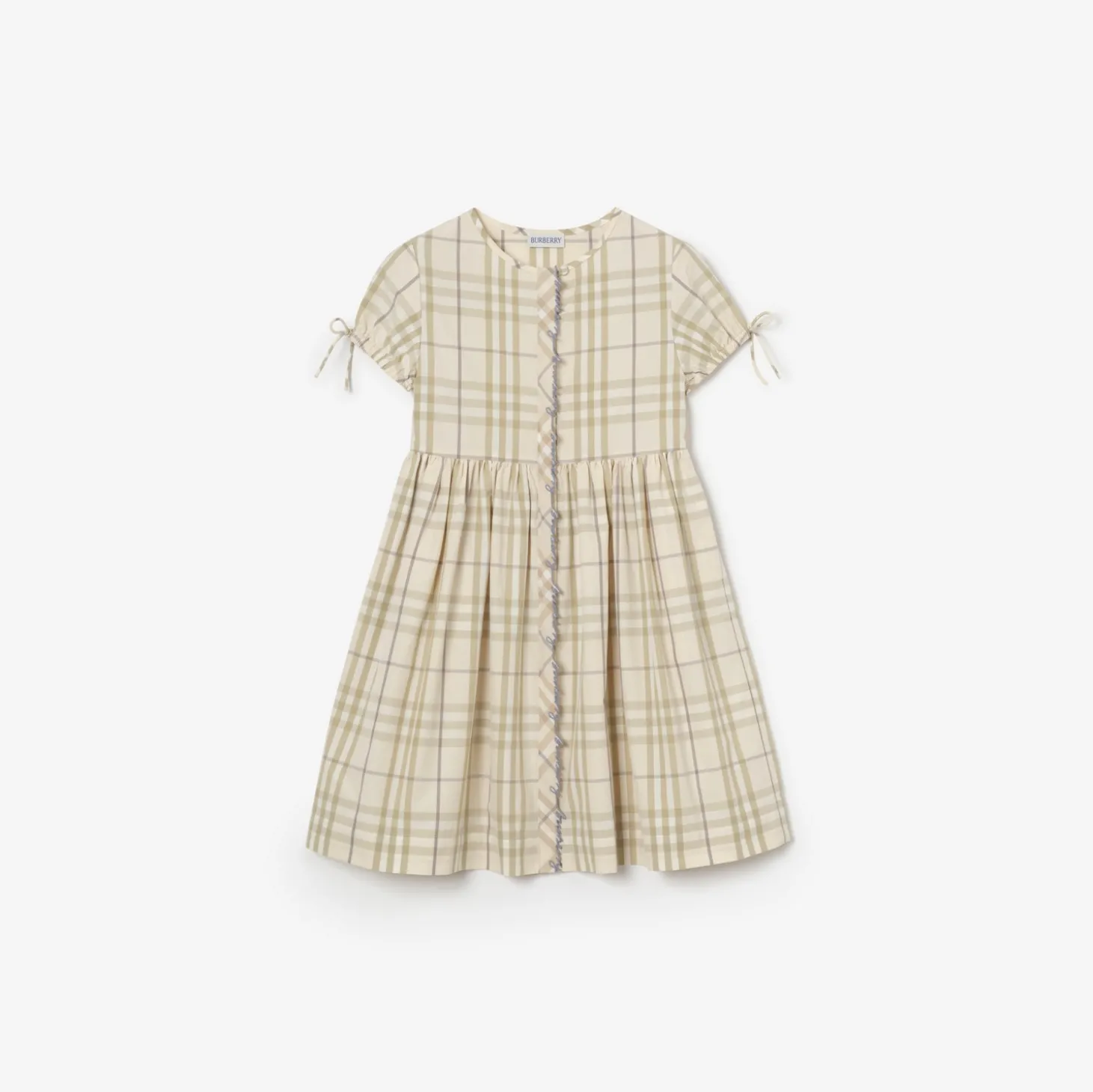 Check Cotton Dress