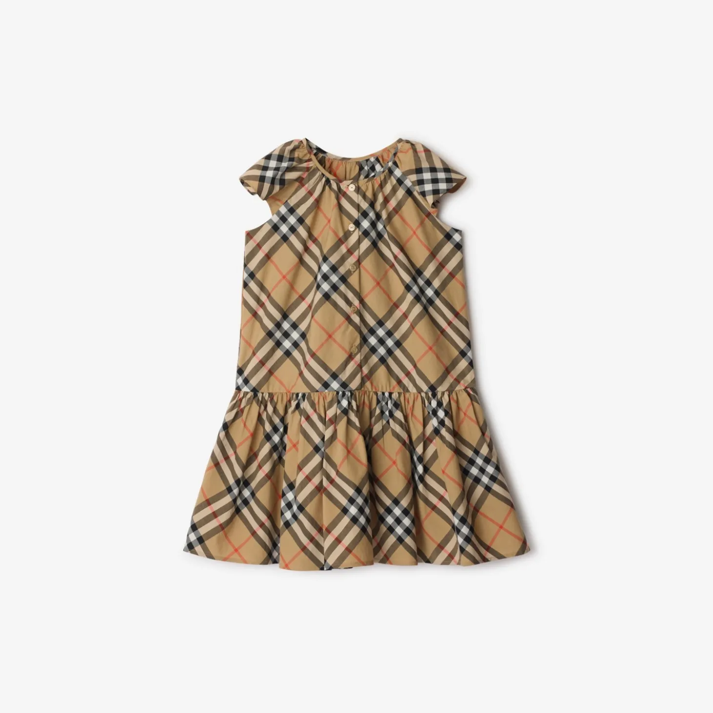 Check Cotton Dress