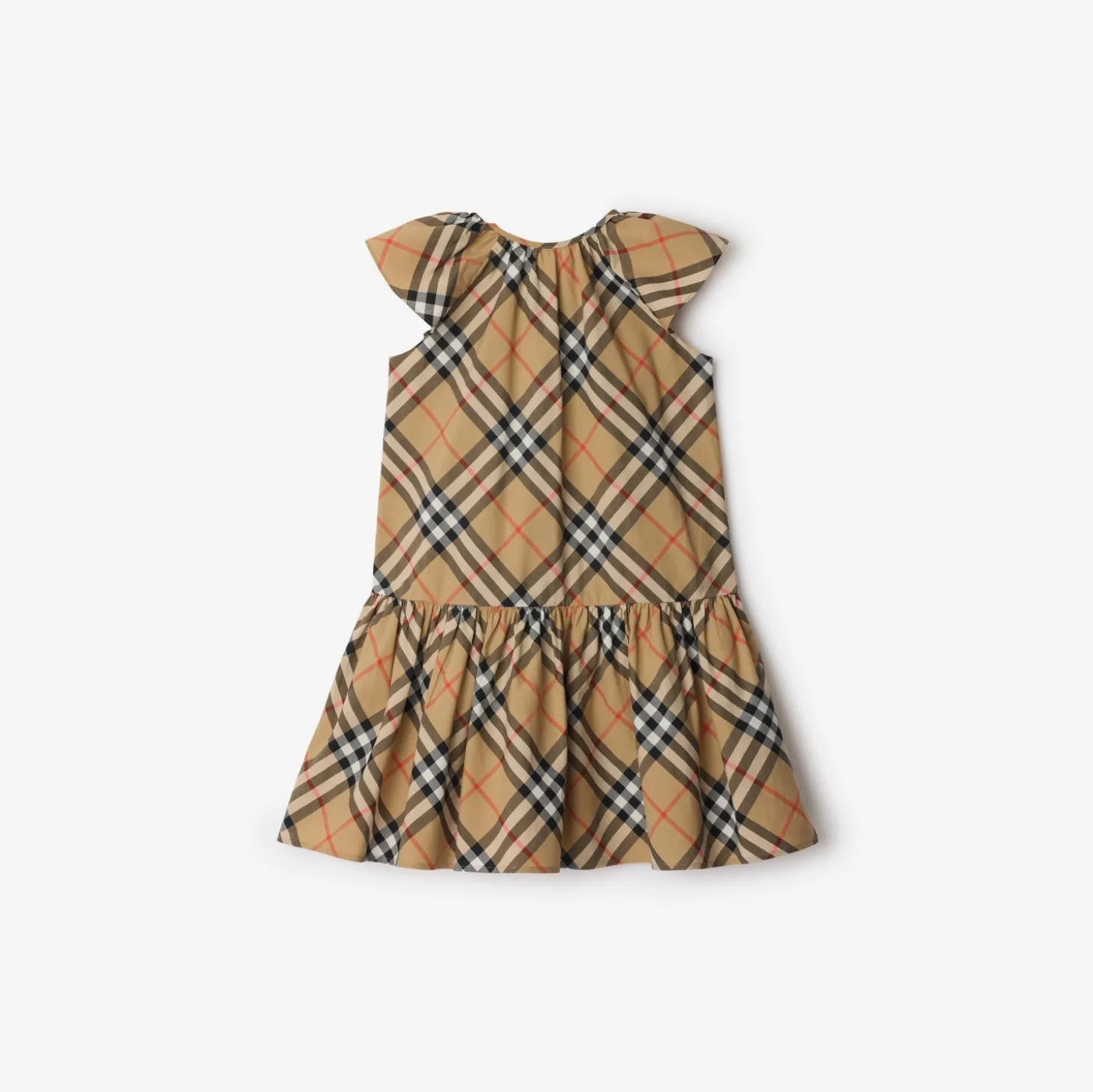 Check Cotton Dress
