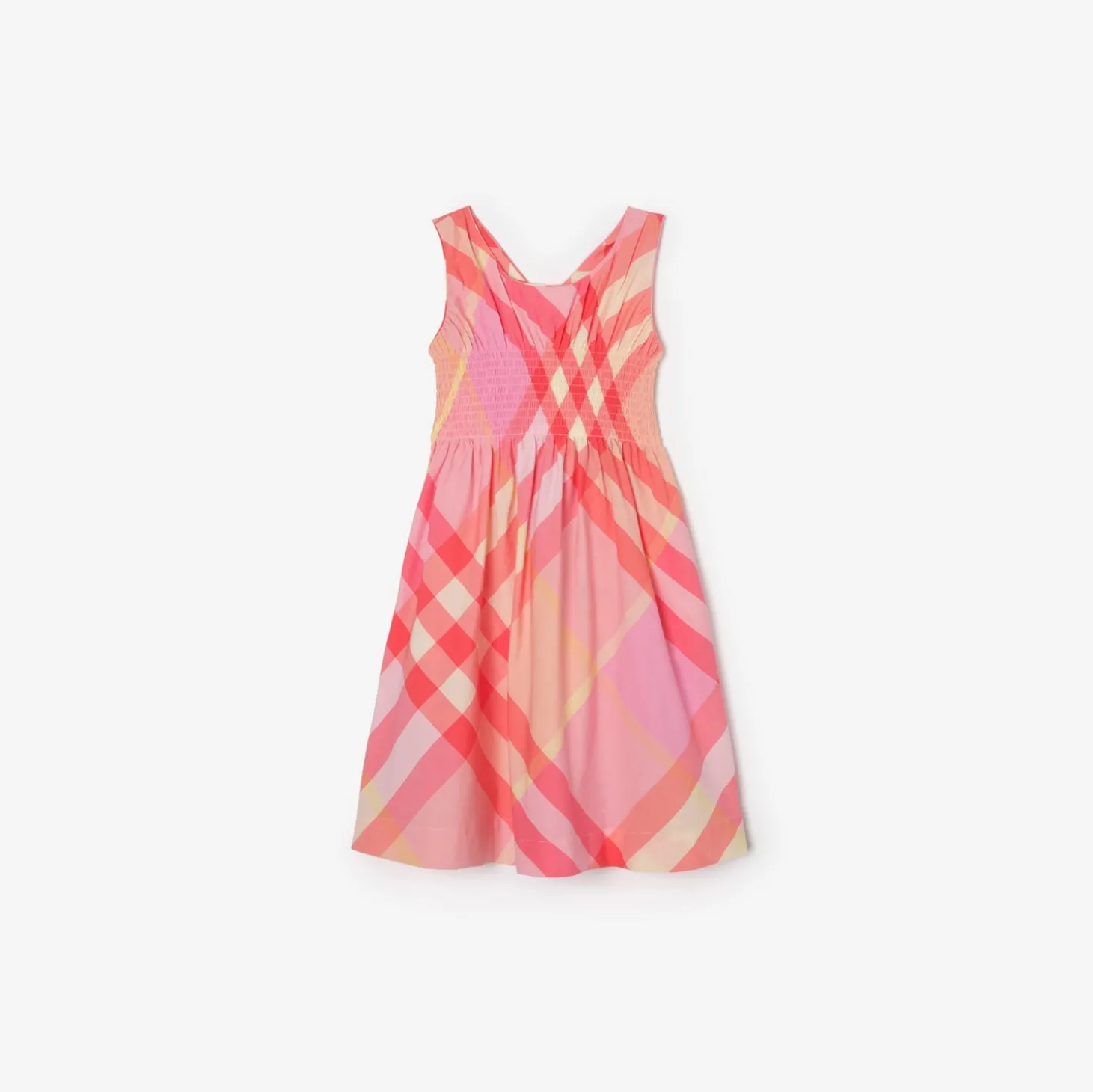 Check Cotton Dress