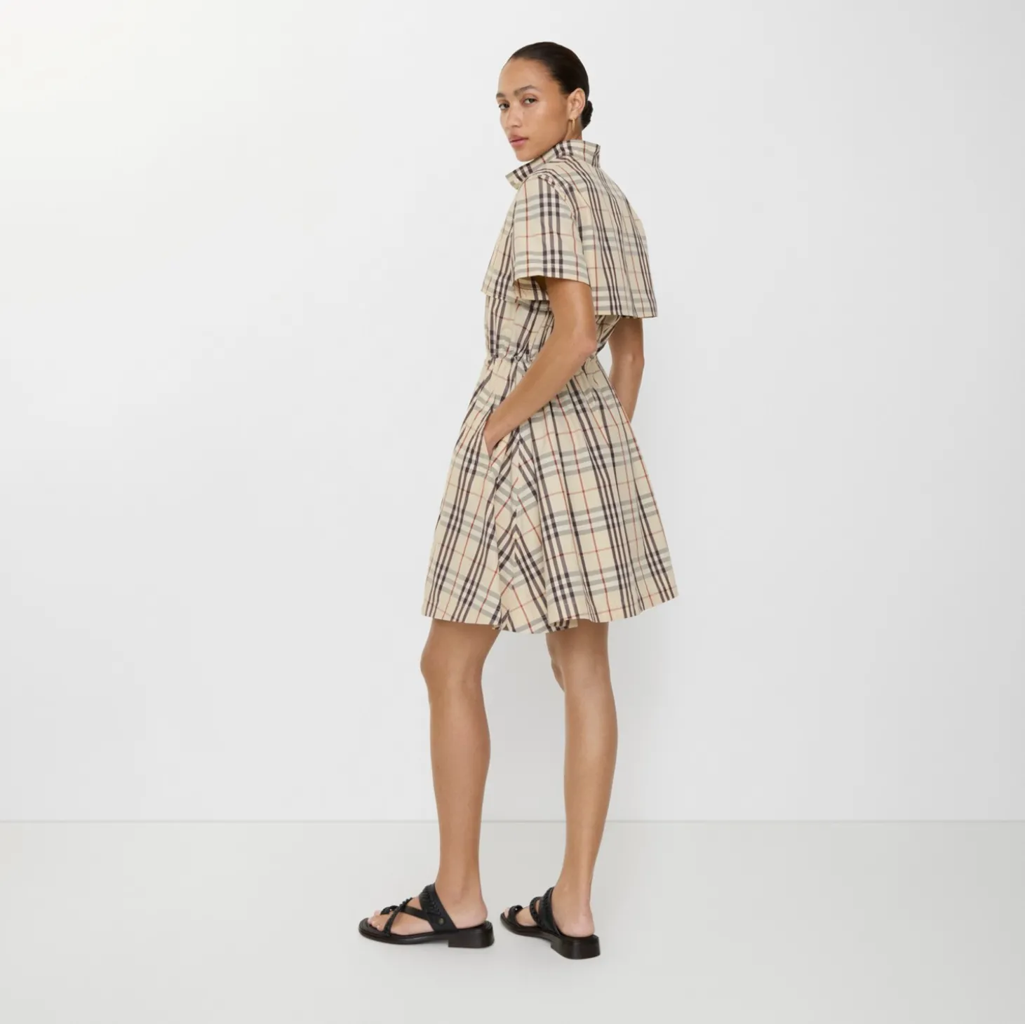 Check Cotton Dress