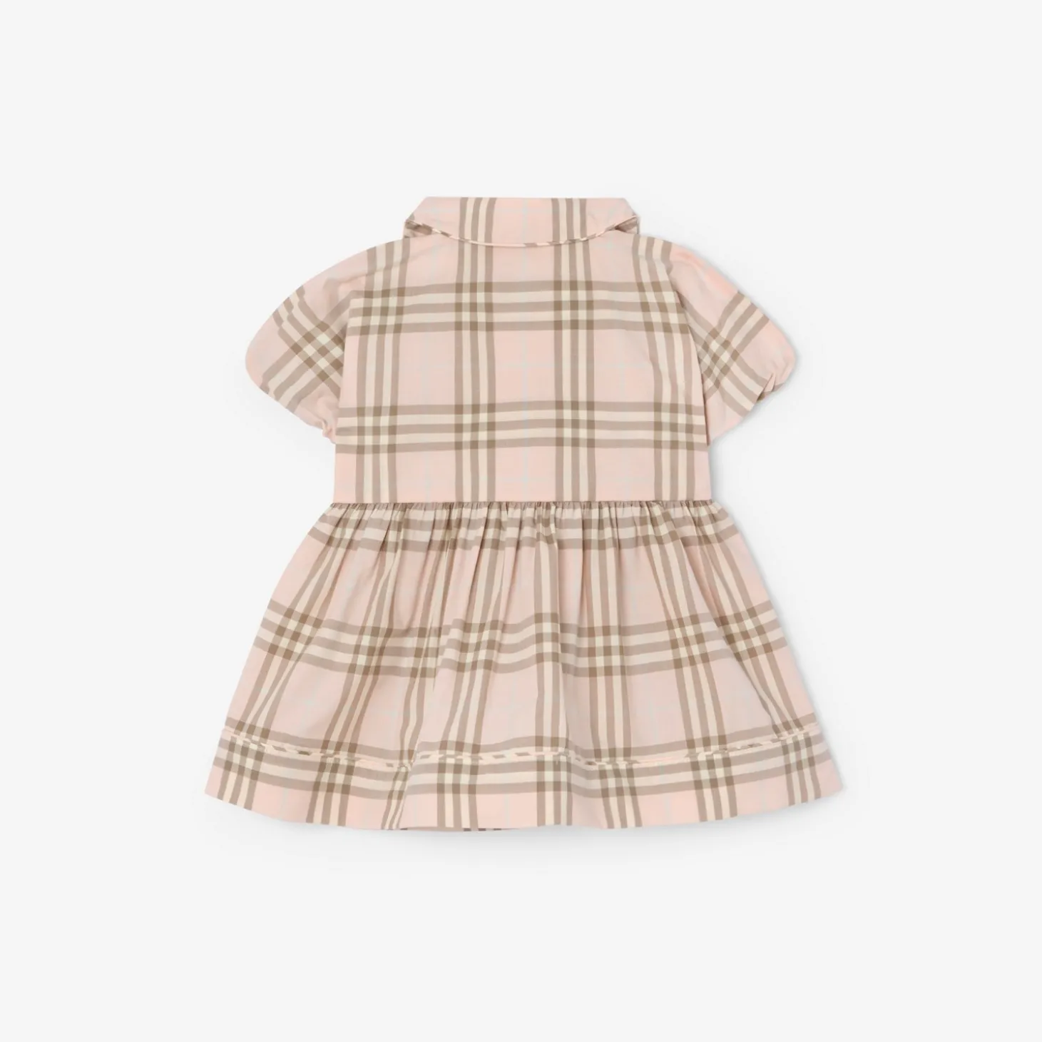 Check Cotton Dress with Bloomers