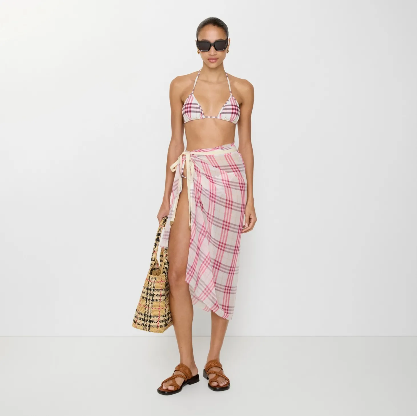 Check Cotton Sarong