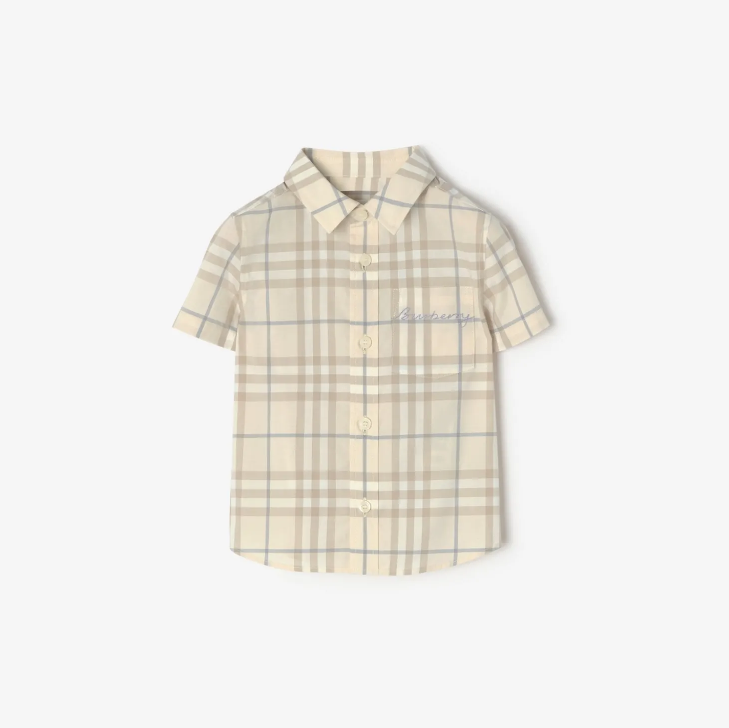 Check Cotton Shirt