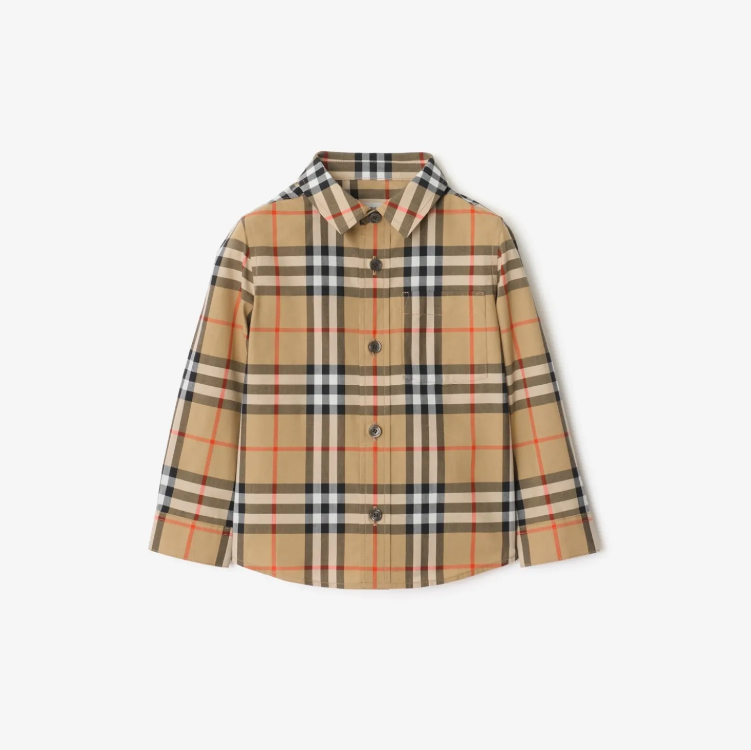 Check Cotton Shirt