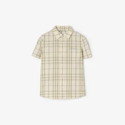 Check Cotton Shirt