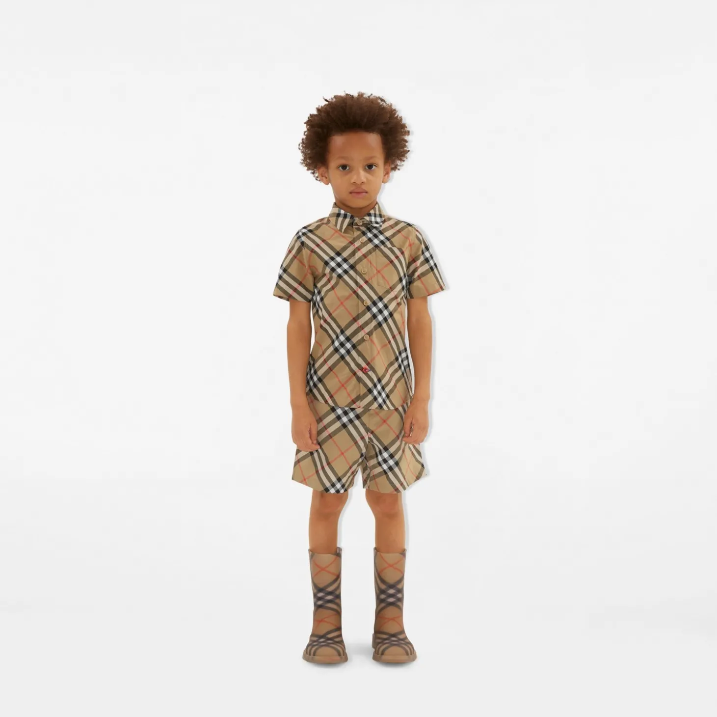 Check Cotton Shirt