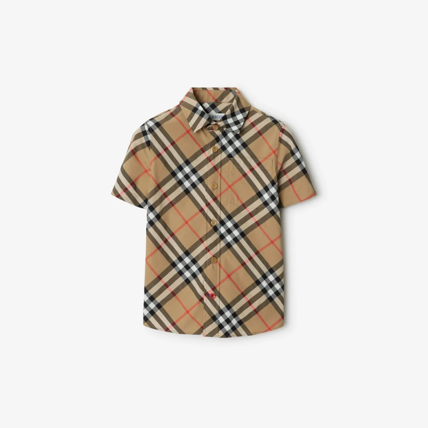Check Cotton Shirt