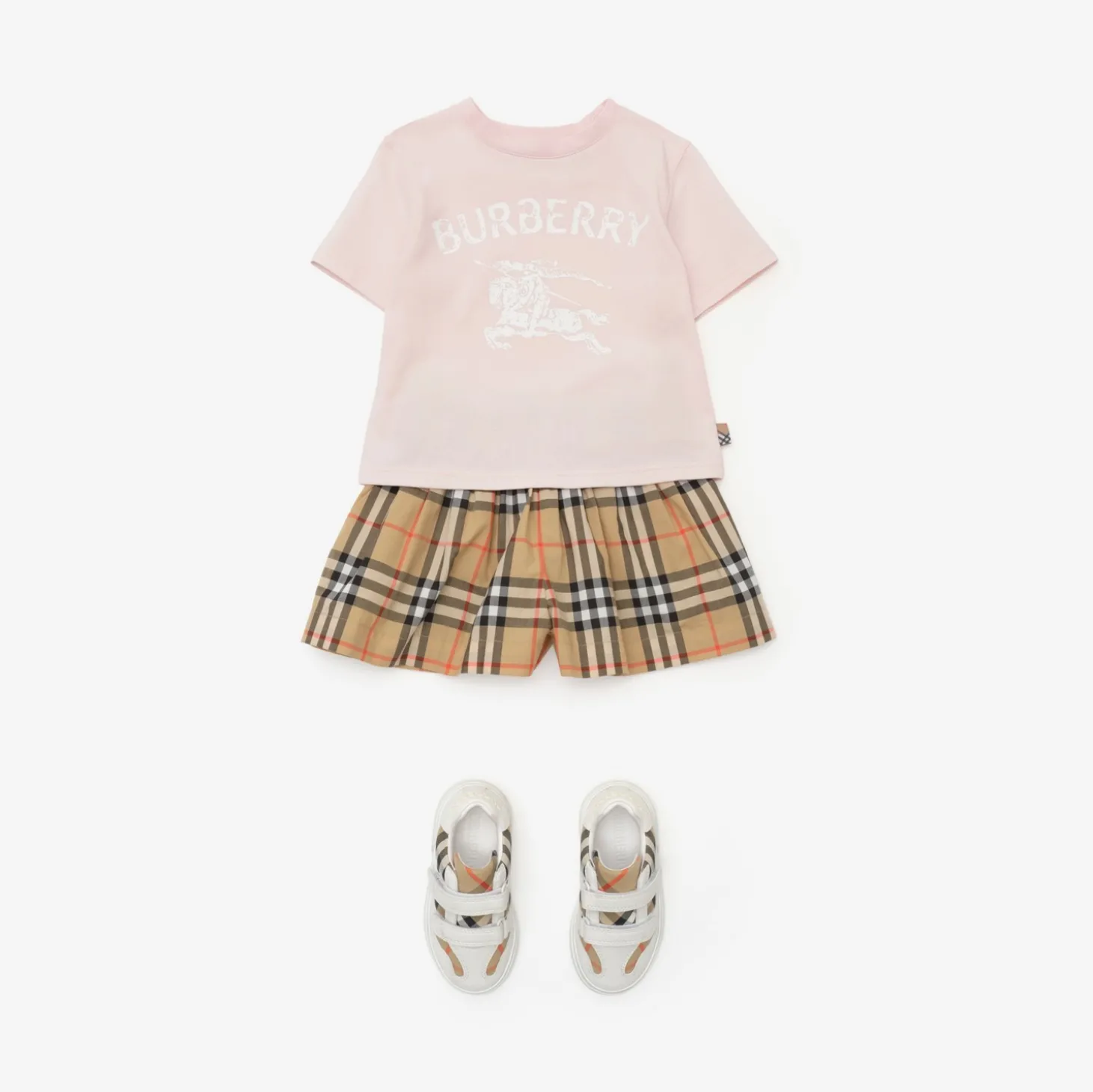 Check Cotton Shorts