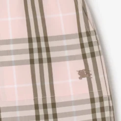Check Cotton Shorts