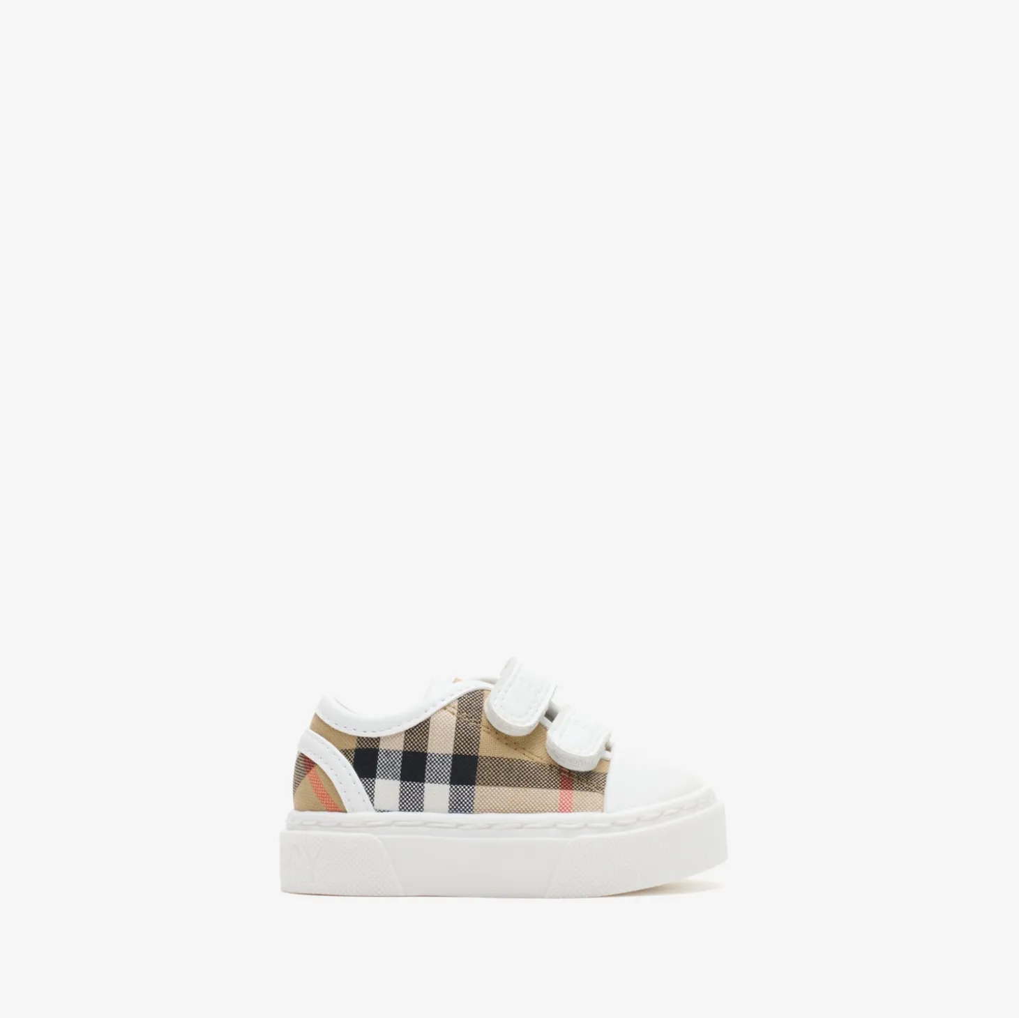 Check Cotton Sneakers