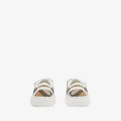 Check Cotton Sneakers