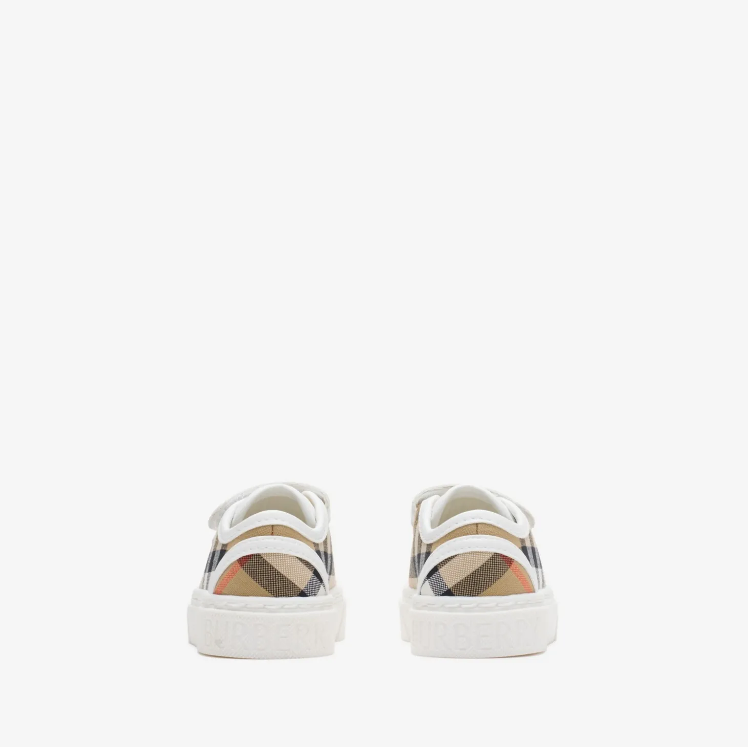 Check Cotton Sneakers