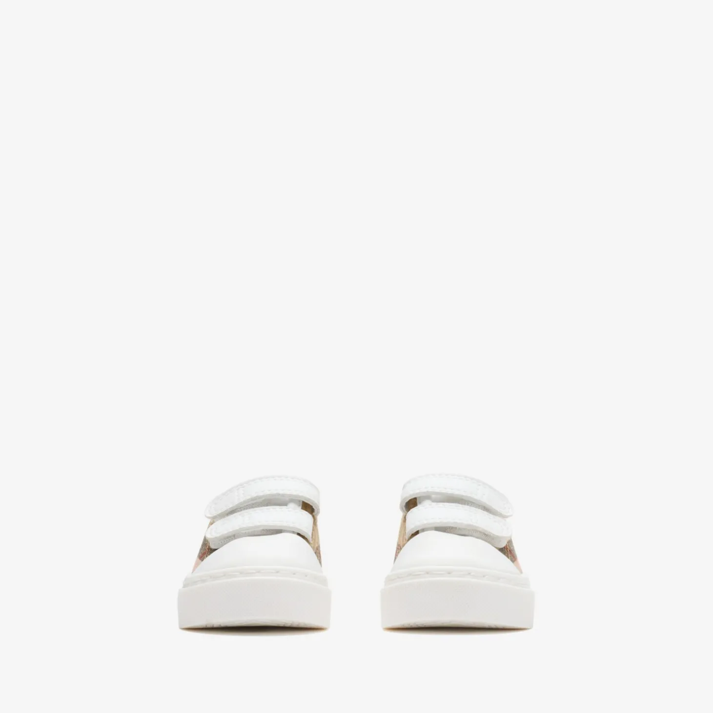 Check Cotton Sneakers