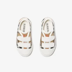 Check Cotton Sneakers