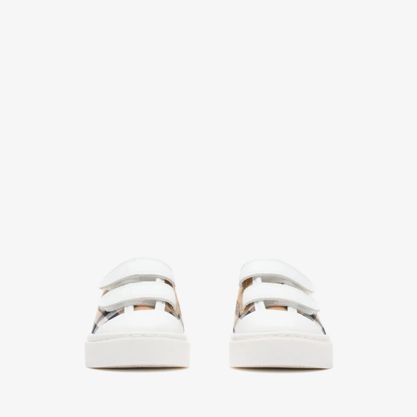 Check Cotton Sneakers