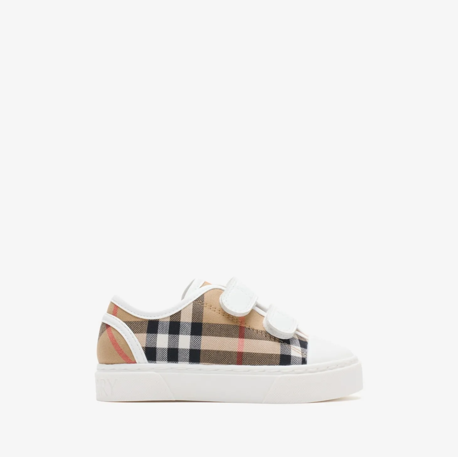 Check Cotton Sneakers