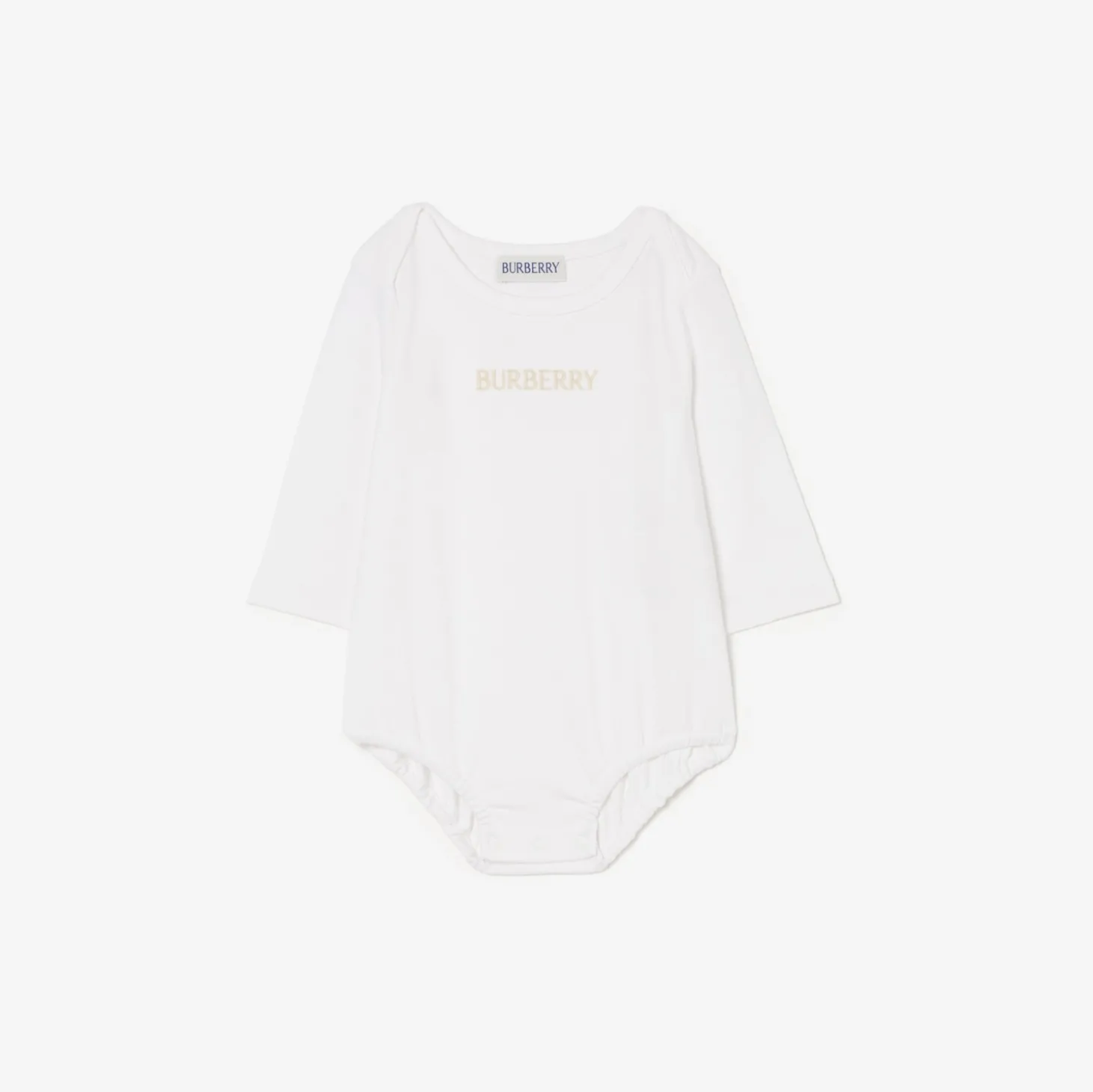 Check Cotton Three-piece Baby Gift Set