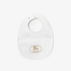 Check Cotton Three-piece Bib Set