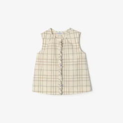 Check Cotton Top