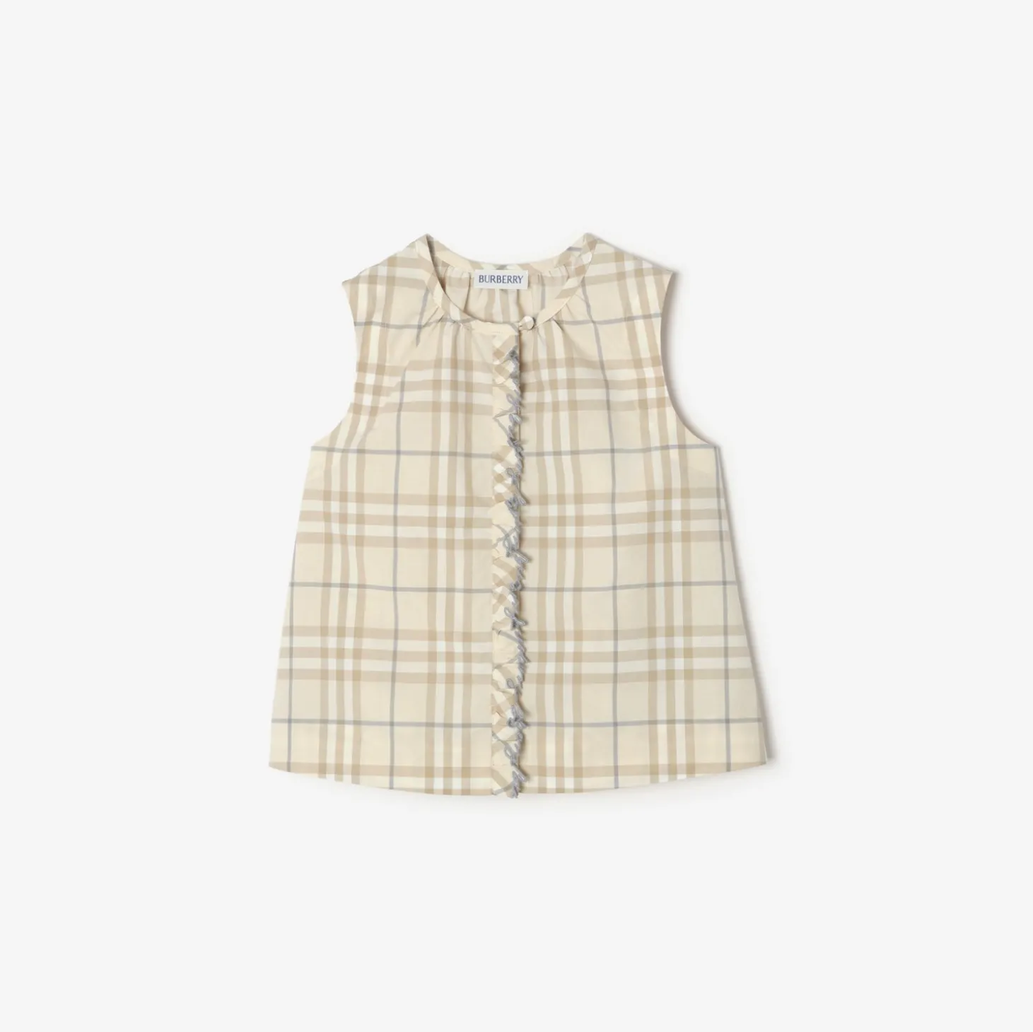 Check Cotton Top
