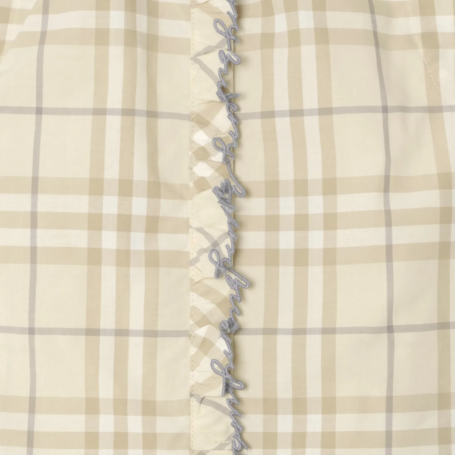 Check Cotton Top