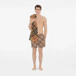 Check Cotton Towel