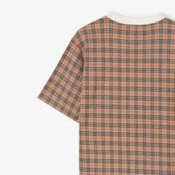 Check Cotton T-shirt