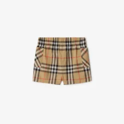Check Cotton Two-piece Set