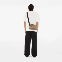 Check Crossbody Bag