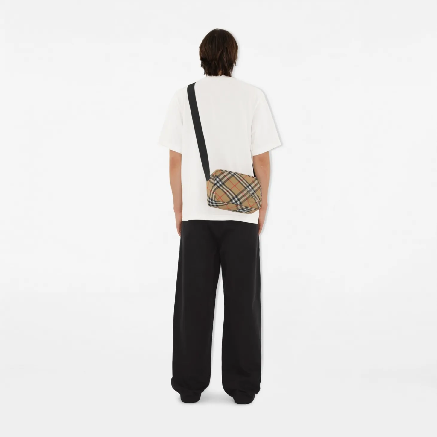 Check Crossbody Bag