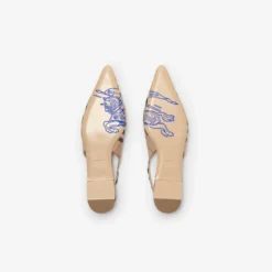 Check Dame Slingback Ballerinas​