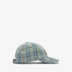 Check Denim Baseball Cap