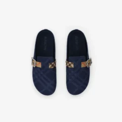 Check Denim Urchin Clogs