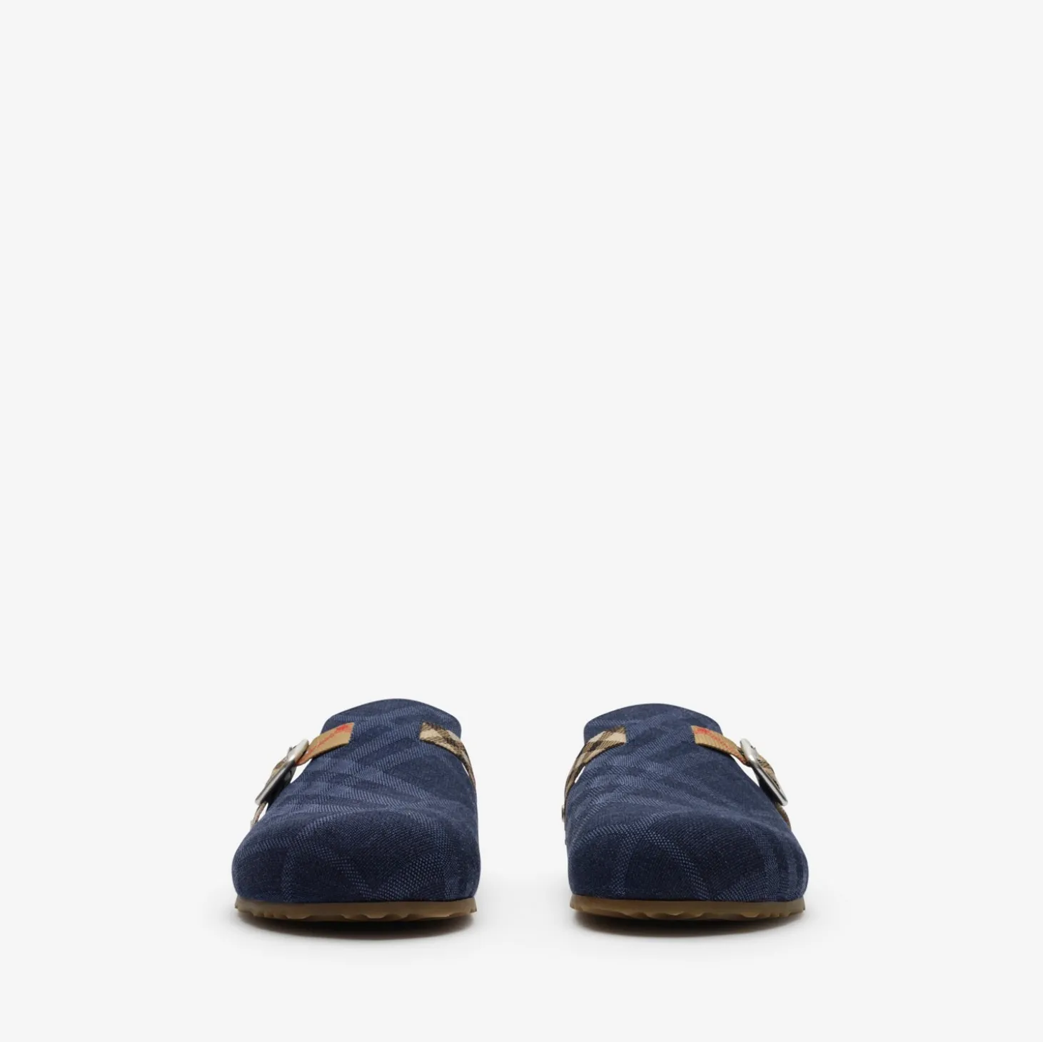 Check Denim Urchin Clogs