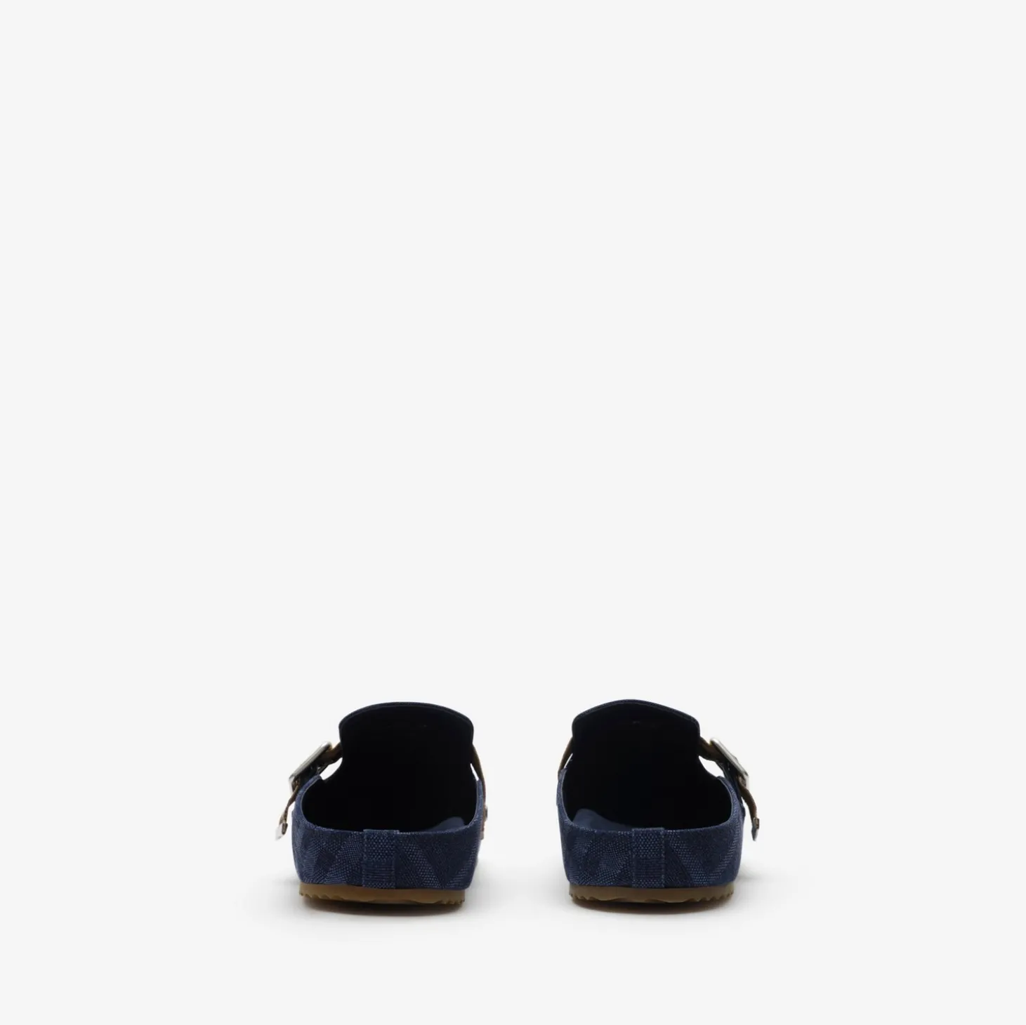 Check Denim Urchin Clogs
