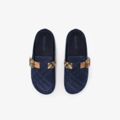 Check Denim Urchin Clogs