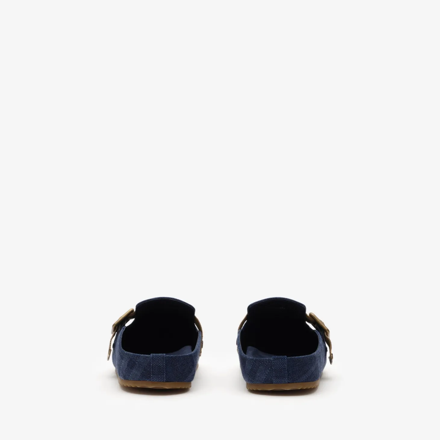 Check Denim Urchin Clogs