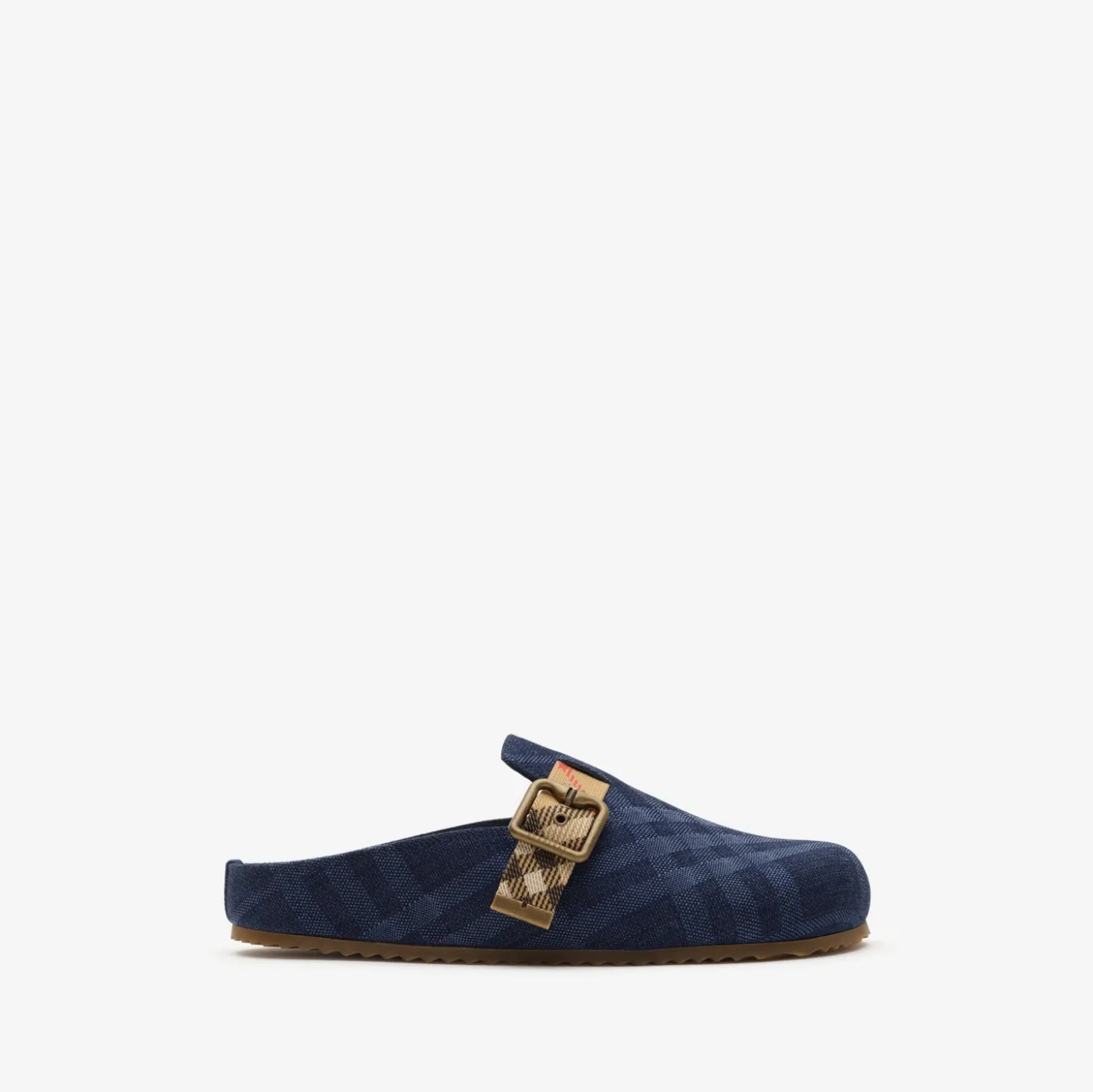 Check Denim Urchin Clogs
