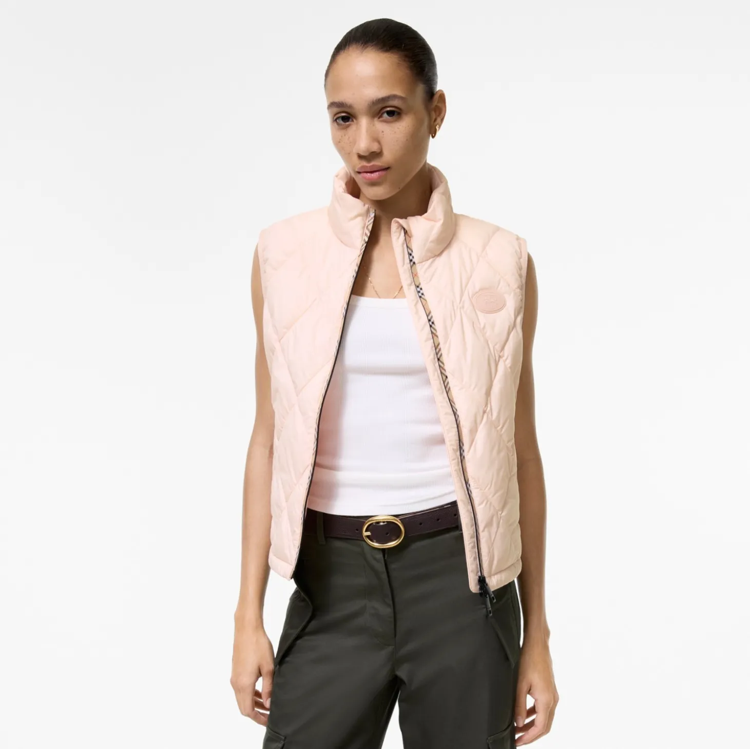 Checker-tape Quilted Nylon Cheswick Gilet