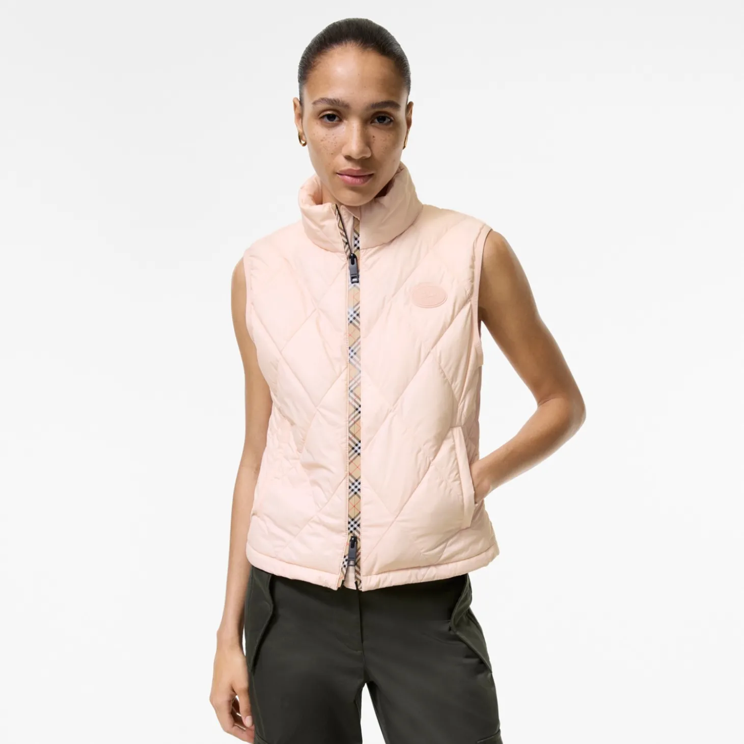 Checker-tape Quilted Nylon Cheswick Gilet