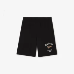 Check Flag Cotton Shorts