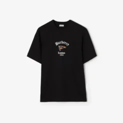 Check Flag Cotton T-shirt